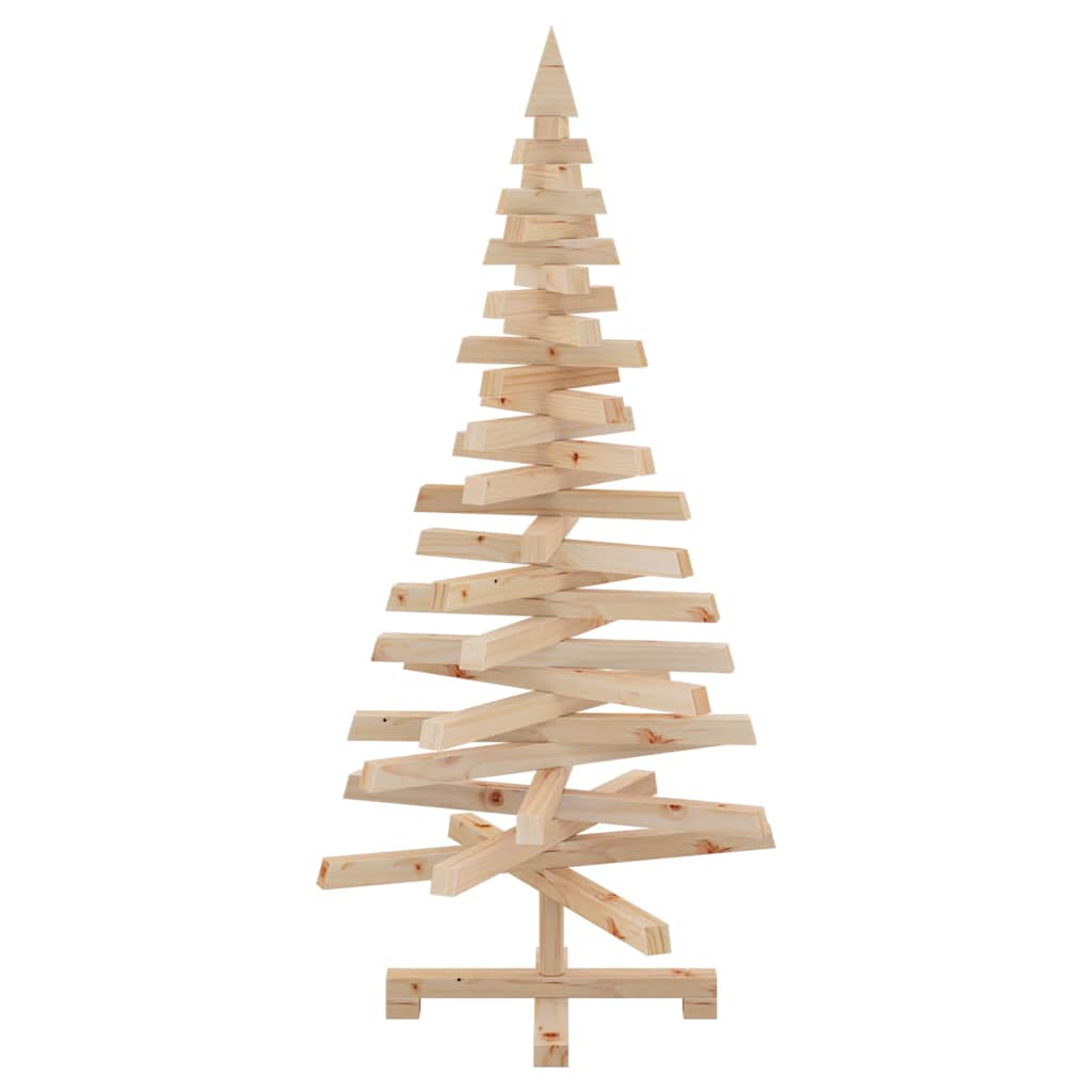 Christmas Trees with Stand Natural  Solid pine wood