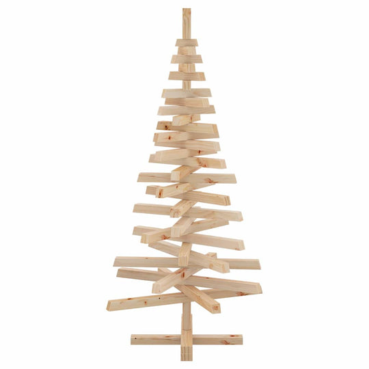 Christmas Trees with Stand Natural  Solid pine wood