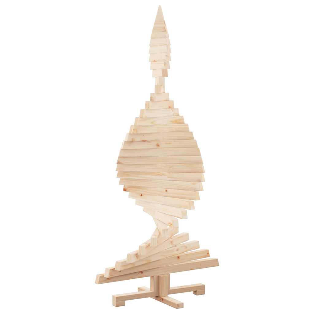Christmas Trees with Stand Natural  Solid pine wood