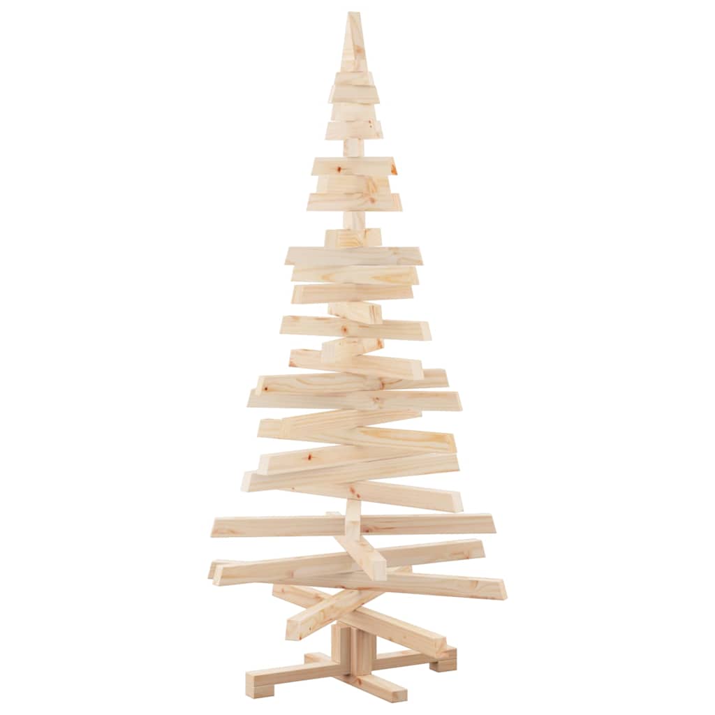 Christmas Trees with Stand Natural  Solid pine wood