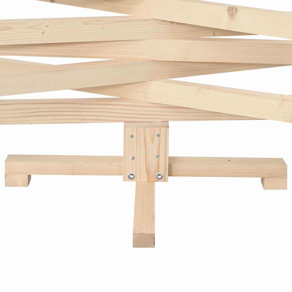 Christmas Trees with Stand Natural  Solid pine wood