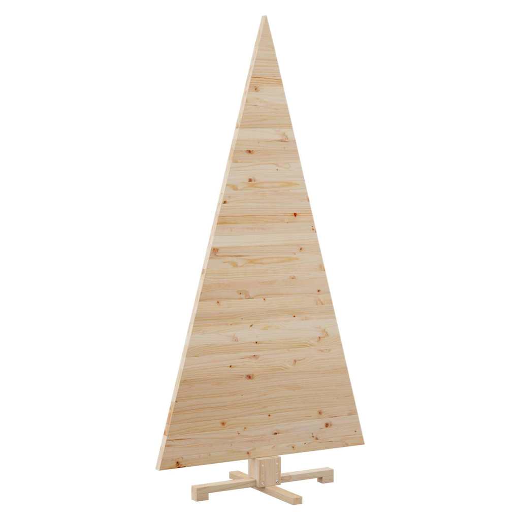 Christmas Trees with Stand Natural  Solid pine wood