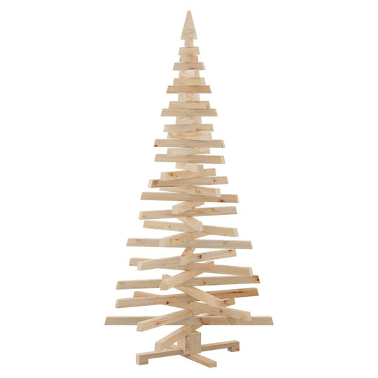 Christmas Trees with Stand Natural  Solid pine wood