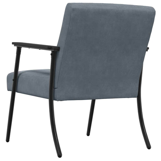 Armchair Dark   Velvet