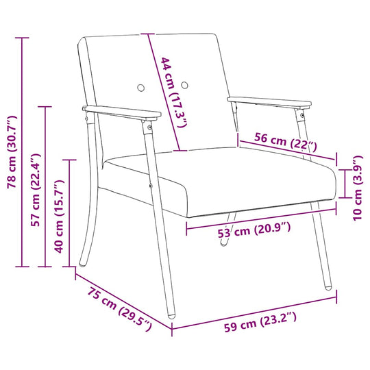 Armchair   Fabric