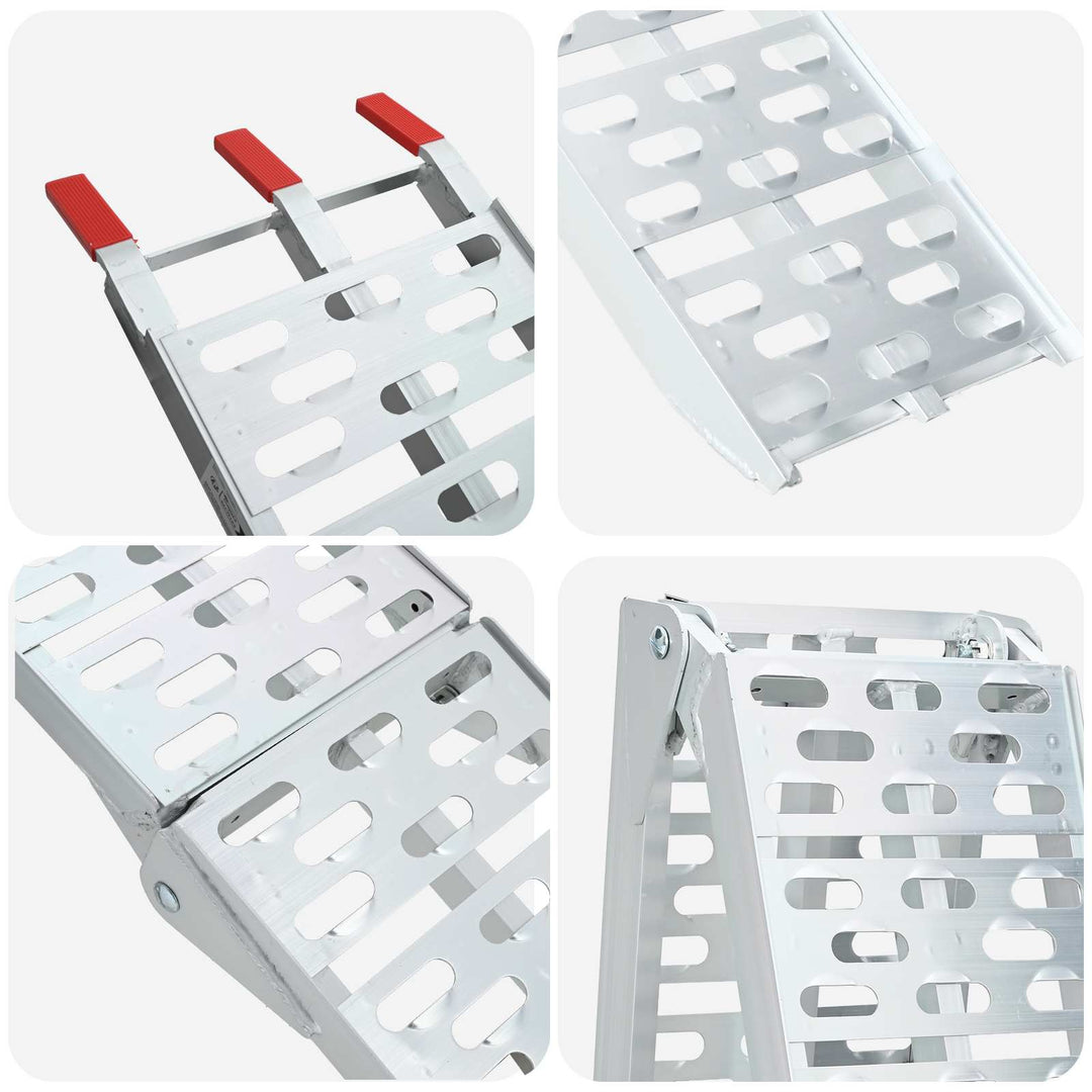 Loading Ramp Folding 2 pcs   Aluminium