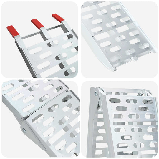 Loading Ramp Folding 2 pcs   Aluminium
