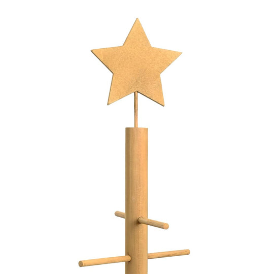 Wooden Christmas Tree with Stand   Bamboo
