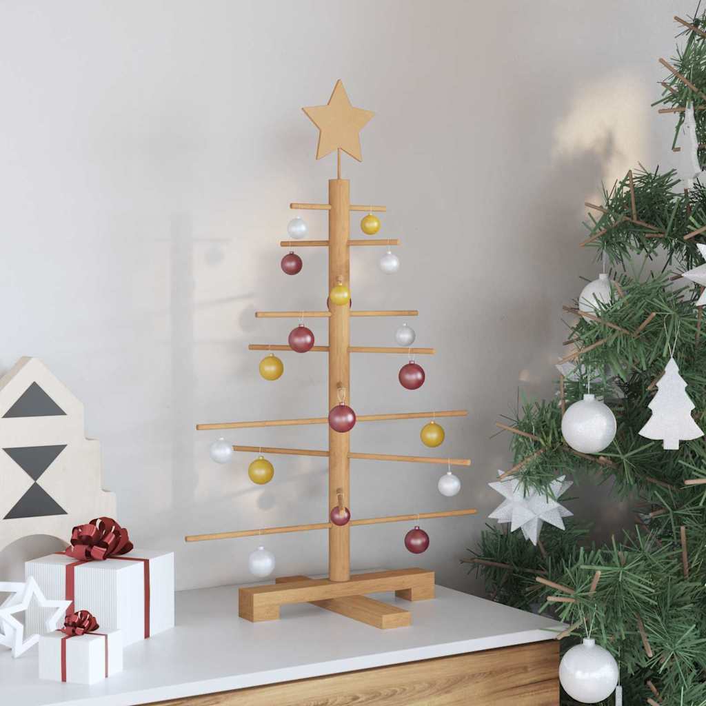 Wooden Christmas Tree with Stand   Bamboo