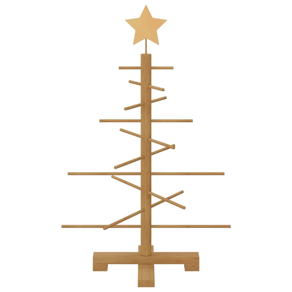 Wooden Christmas Tree with Stand   Bamboo