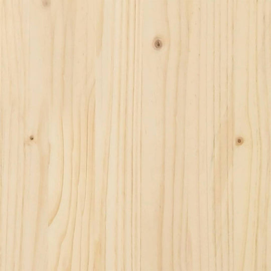 Wooden Christmas Tree with Stand Natural  Solid pine wood