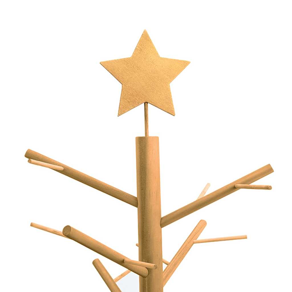 Wooden Christmas Tree with Stand   Solid pine wood