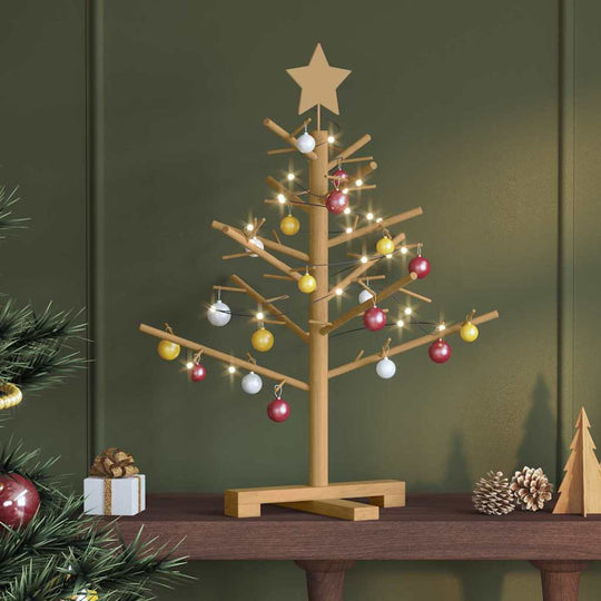 Wooden Christmas Tree with Stand   Solid pine wood