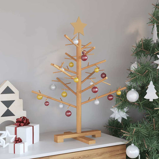 Wooden Christmas Tree with Stand   Solid pine wood
