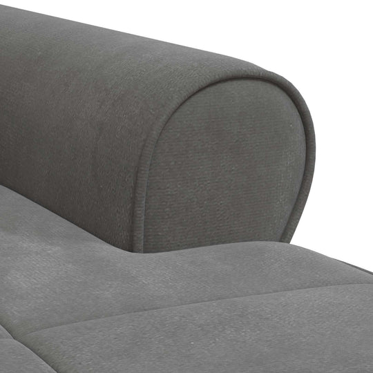Chaise Lounge with Cushion Dark   Velvet
