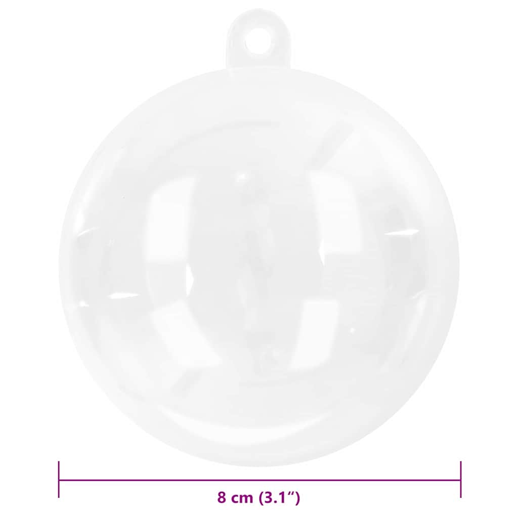Christmas Bauble Set 25 pcs   Plastic