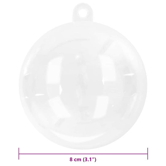 Christmas Bauble Set 25 pcs   Plastic