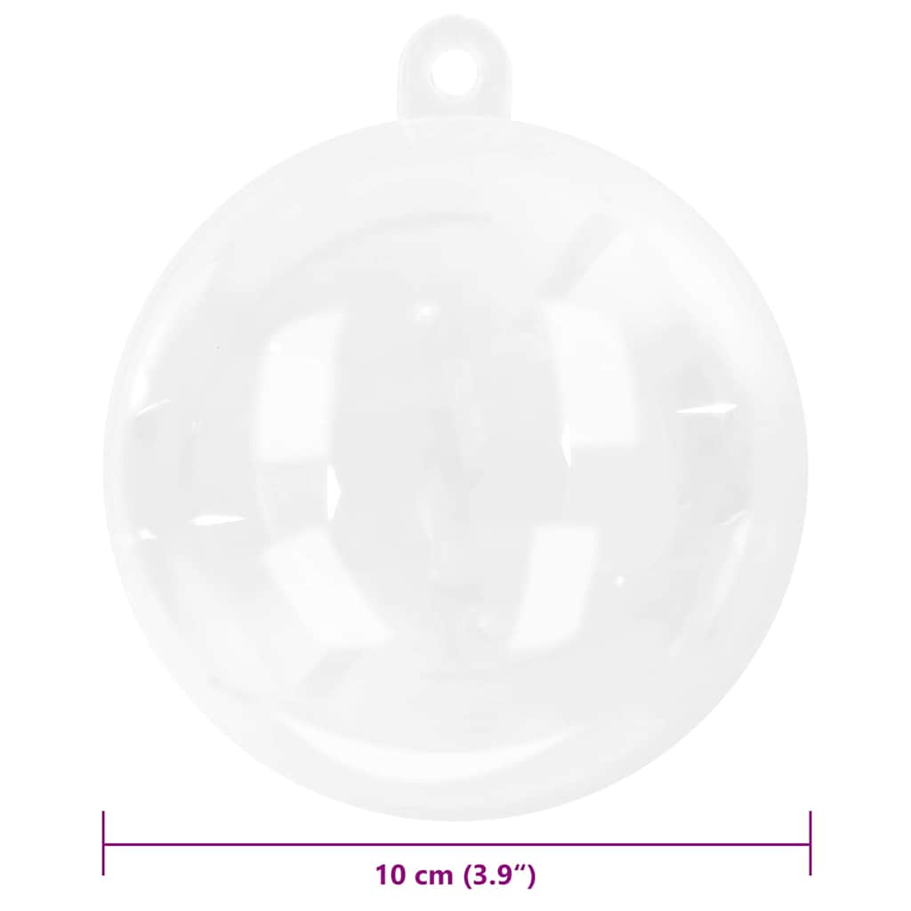 Christmas Bauble Set 25 pcs   Plastic