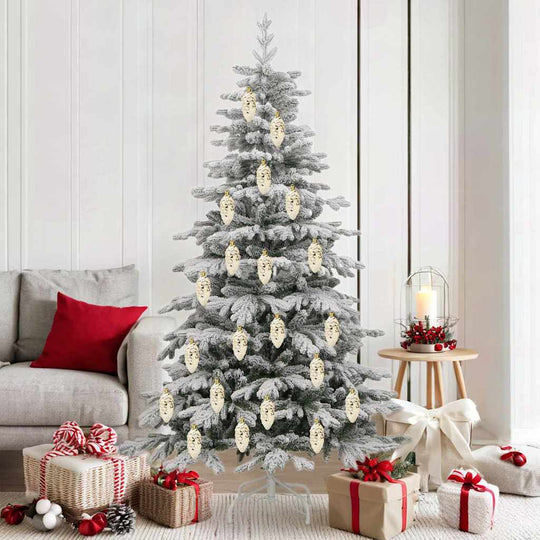 Christmas Pine Cone Ball 40 pcs  Plastic