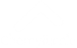 Cherryfurnie logo featuring a stylized roof design above the brand name.