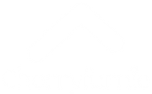 Cherryfurnie logo featuring a stylized roof design above the brand name.