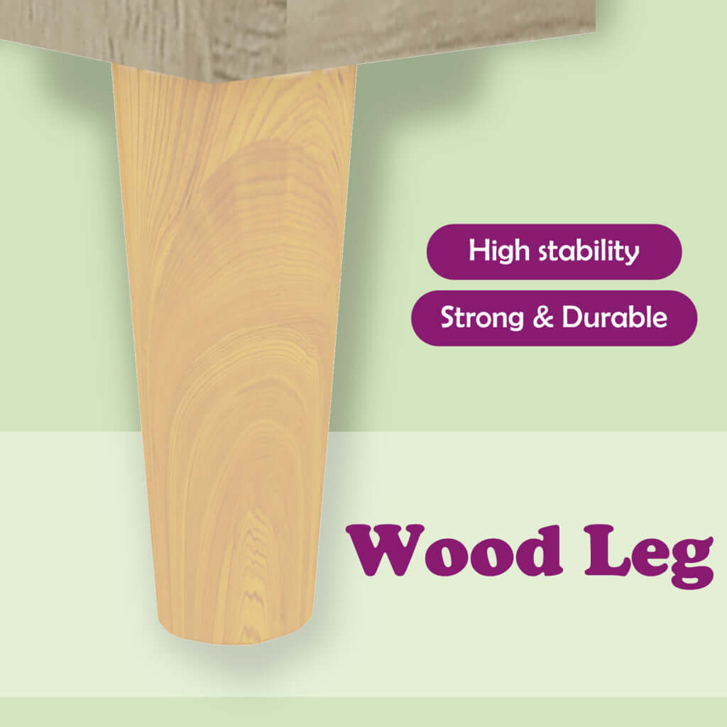 VidaXL Bed Cabinets & Solid Wood Legs 2 pcs Sonoma Oak 40x35x69 cm